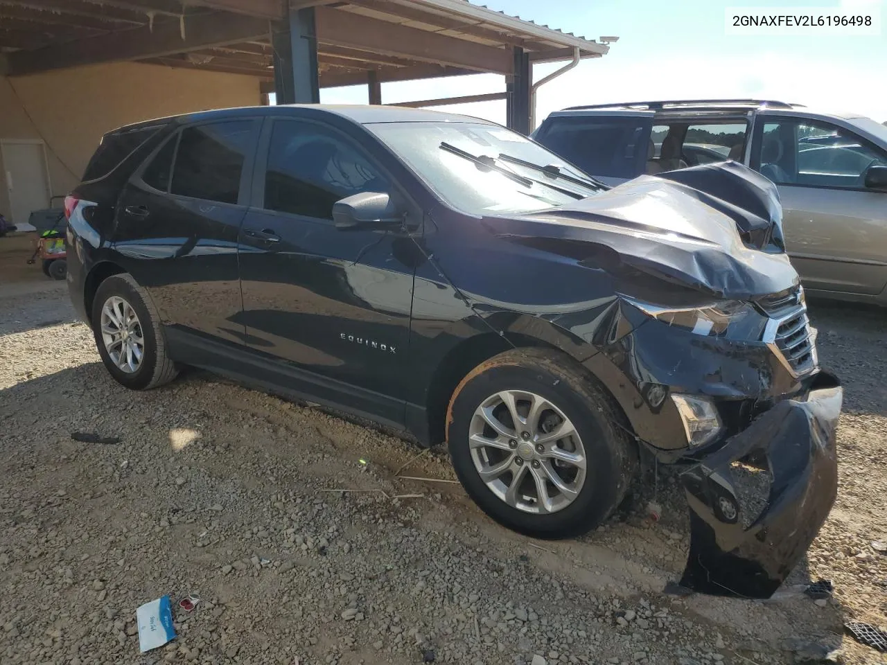 2020 Chevrolet Equinox VIN: 2GNAXFEV2L6196498 Lot: 67674214