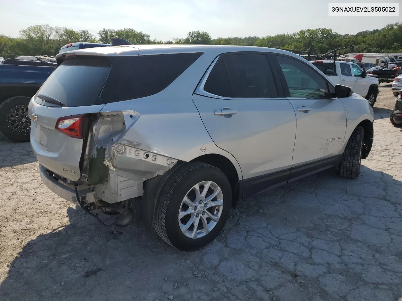 2020 Chevrolet Equinox Lt VIN: 3GNAXUEV2LS505022 Lot: 67859784