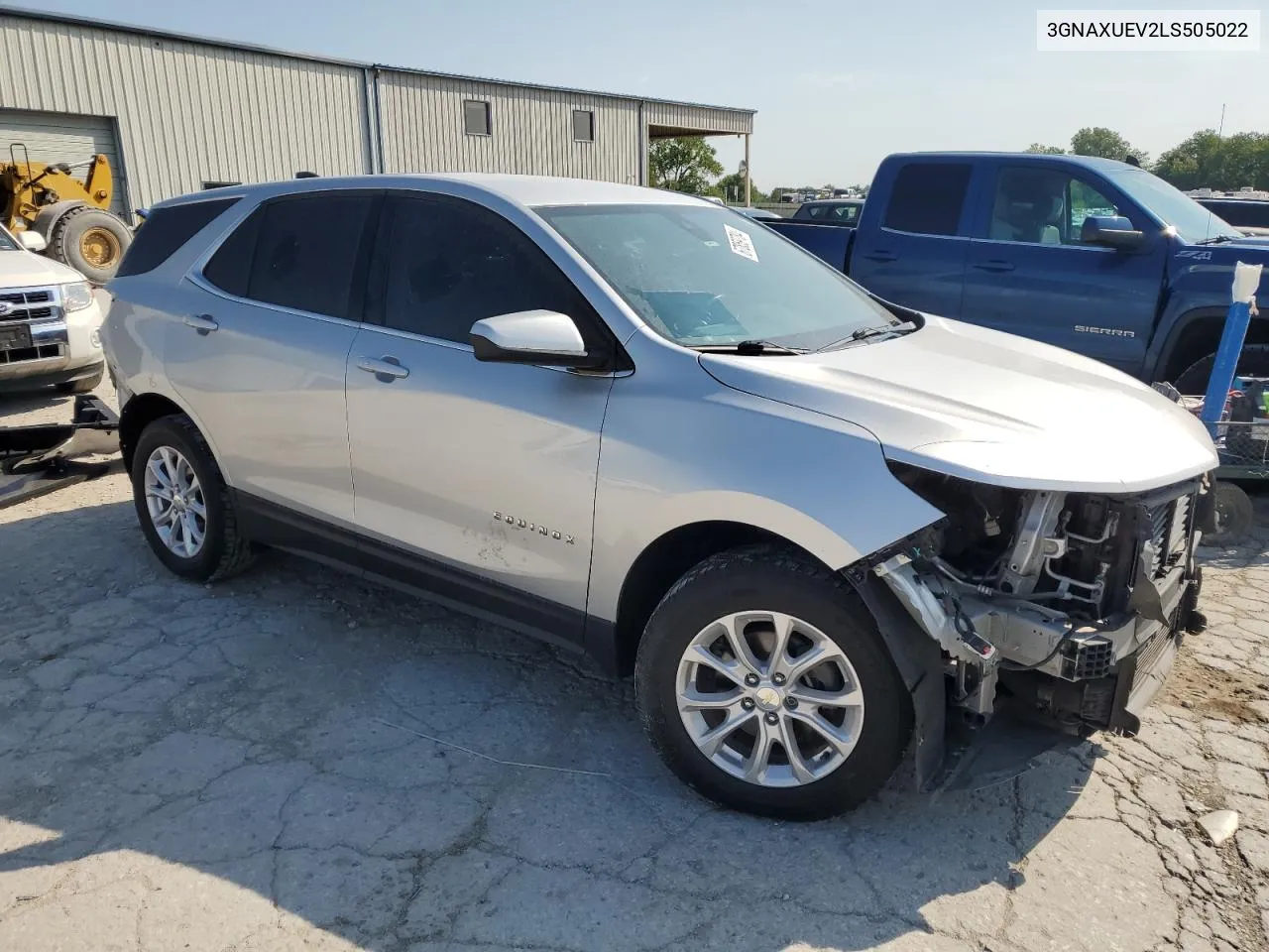 2020 Chevrolet Equinox Lt VIN: 3GNAXUEV2LS505022 Lot: 67859784