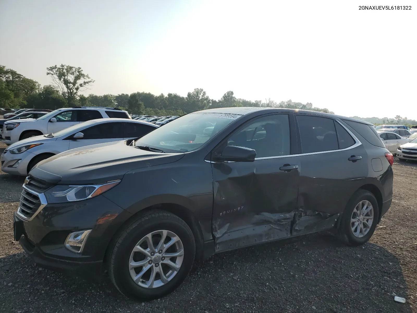 2020 Chevrolet Equinox Lt VIN: 2GNAXUEV5L6181322 Lot: 67889594