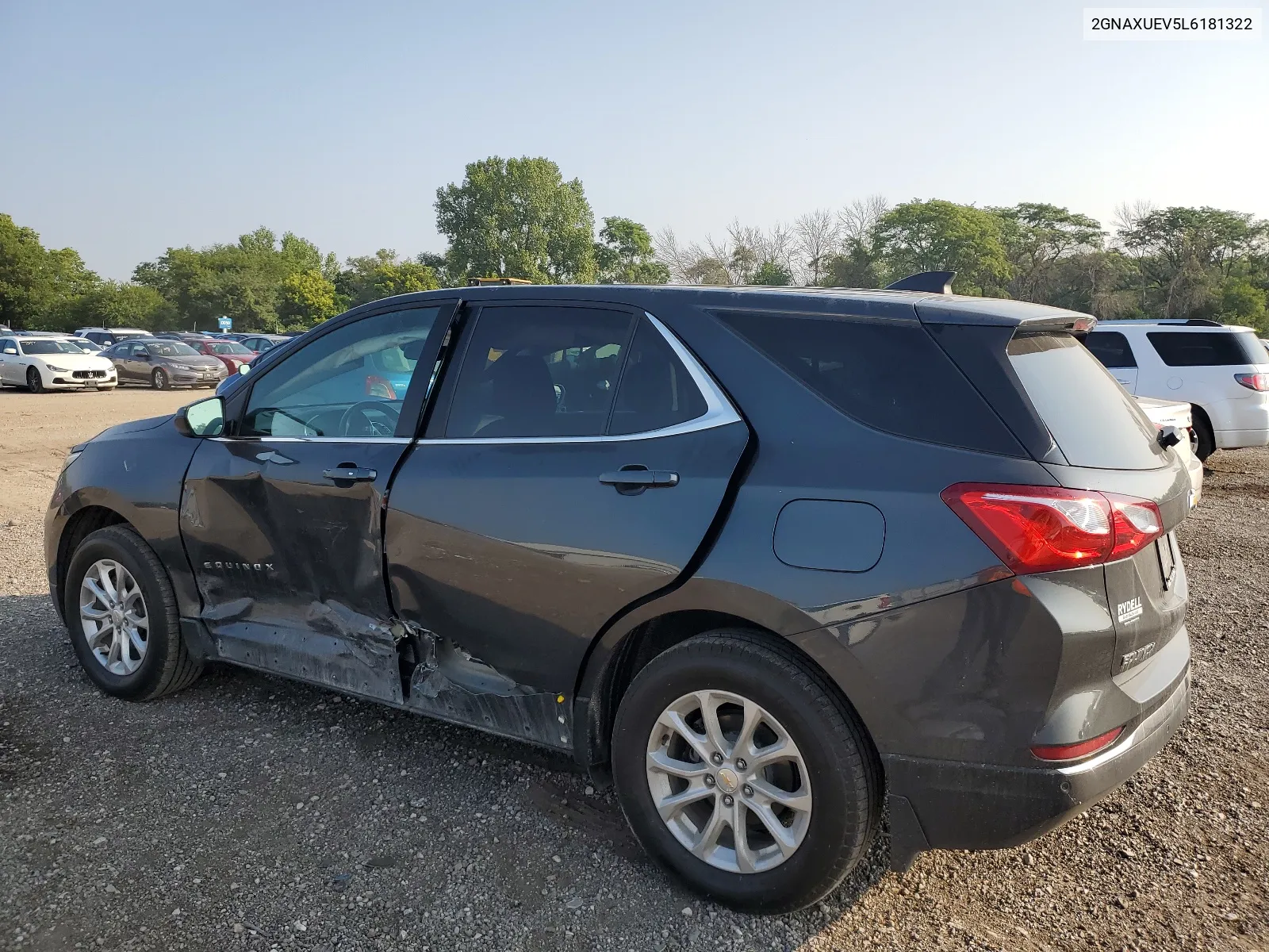 2020 Chevrolet Equinox Lt VIN: 2GNAXUEV5L6181322 Lot: 67889594