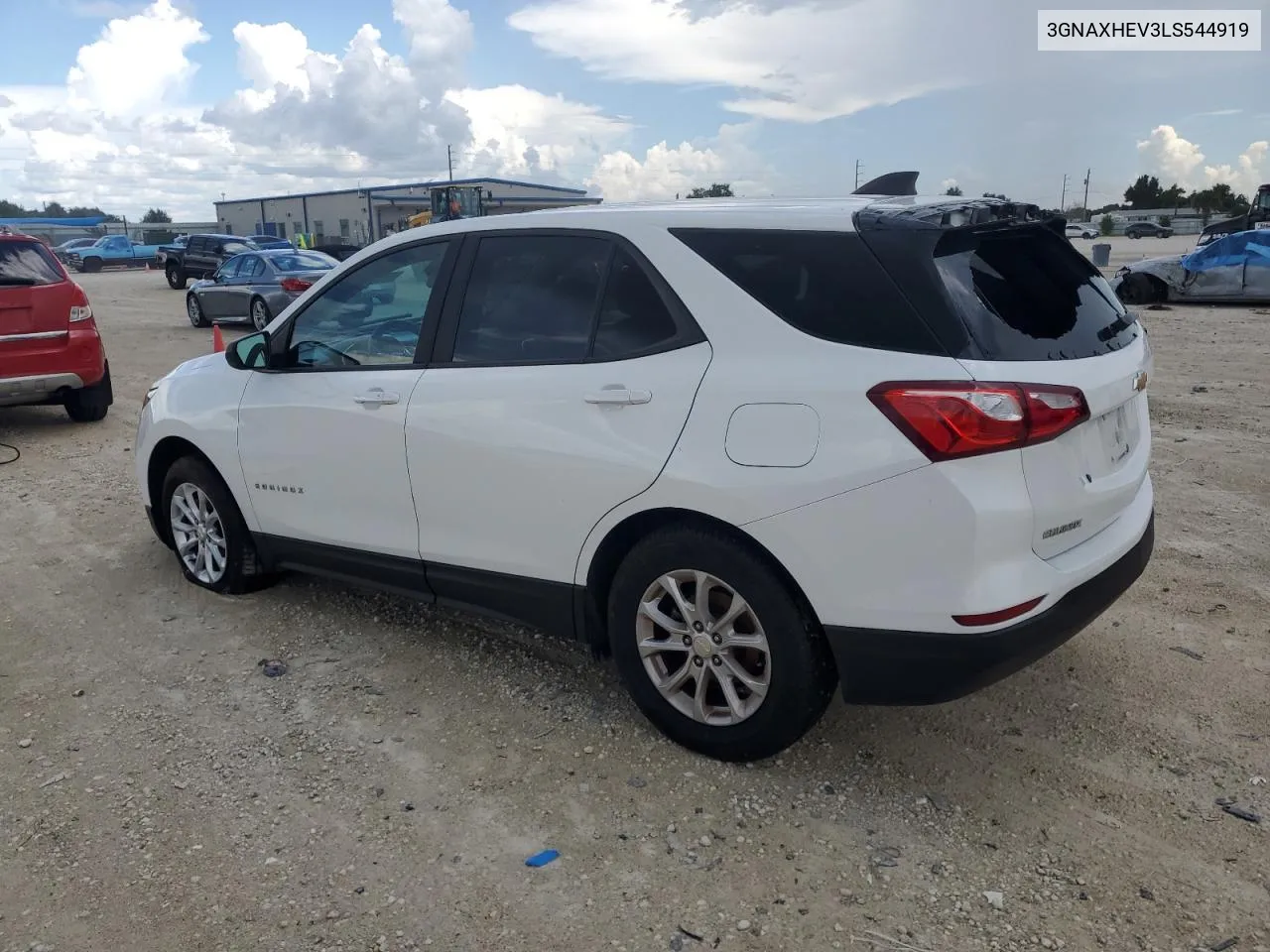 2020 Chevrolet Equinox Ls VIN: 3GNAXHEV3LS544919 Lot: 67900094