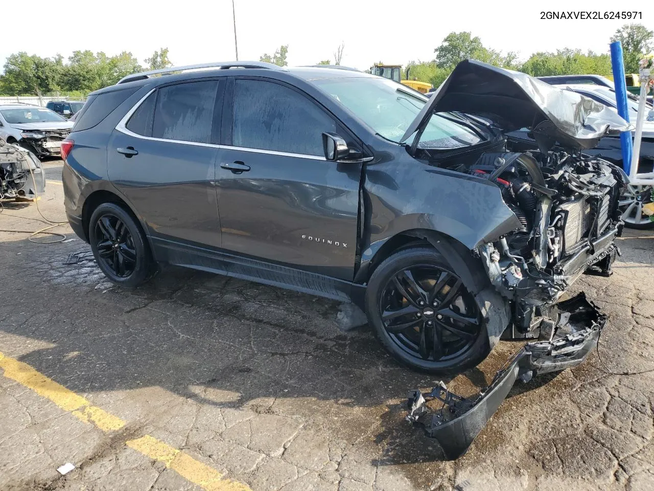 2020 Chevrolet Equinox Lt VIN: 2GNAXVEX2L6245971 Lot: 67950044