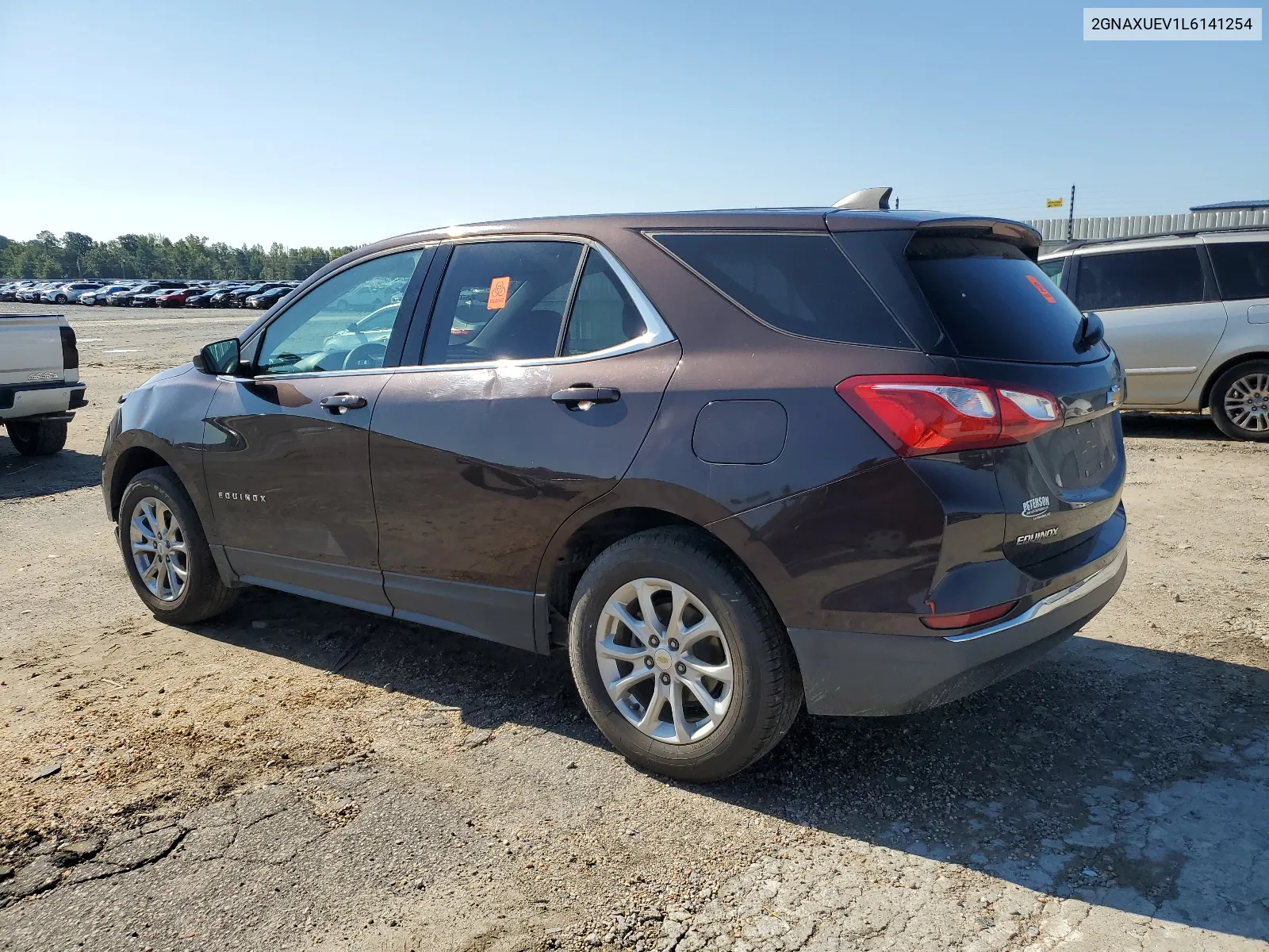 2020 Chevrolet Equinox Lt VIN: 2GNAXUEV1L6141254 Lot: 68072604