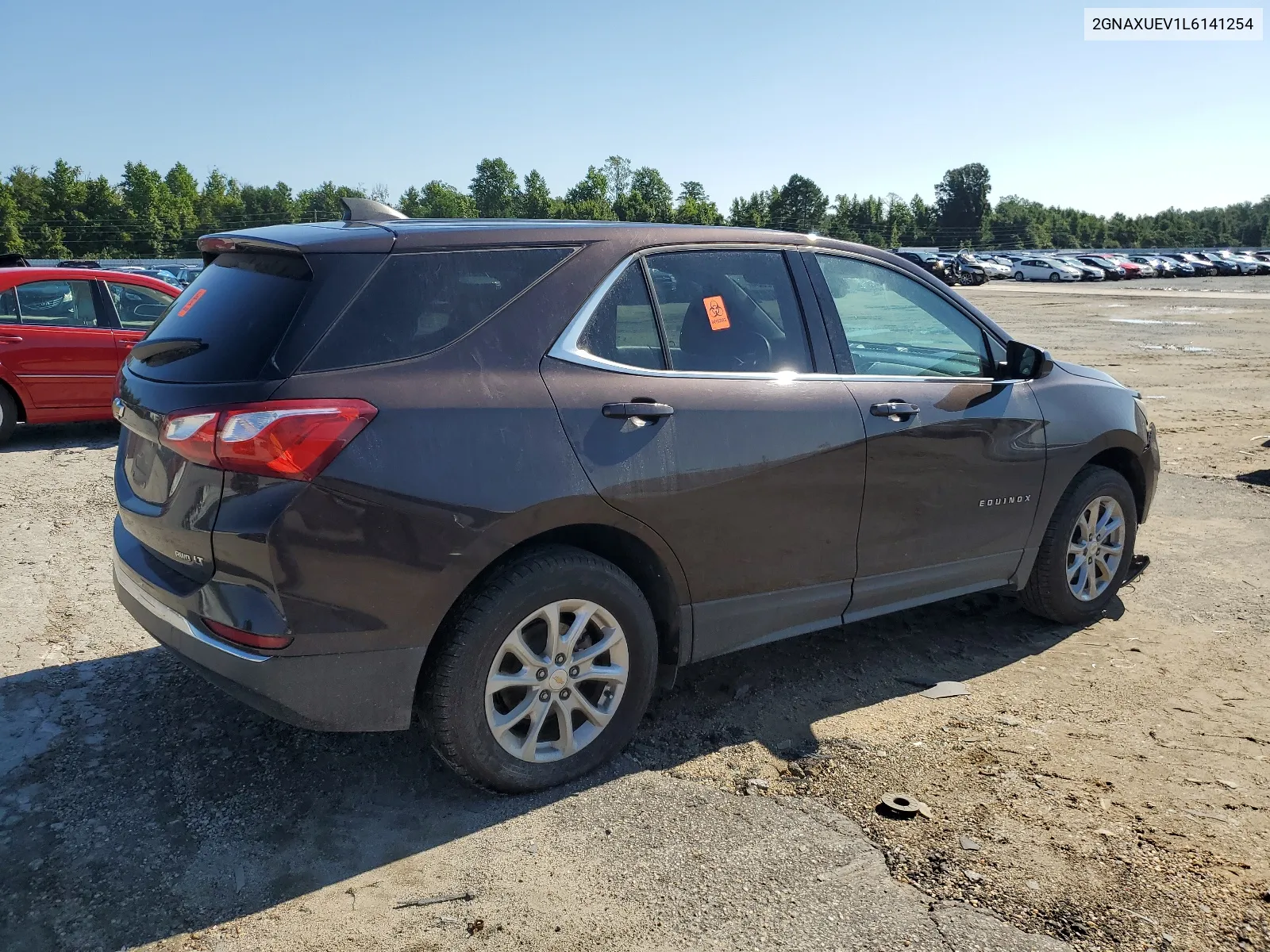 2020 Chevrolet Equinox Lt VIN: 2GNAXUEV1L6141254 Lot: 68072604