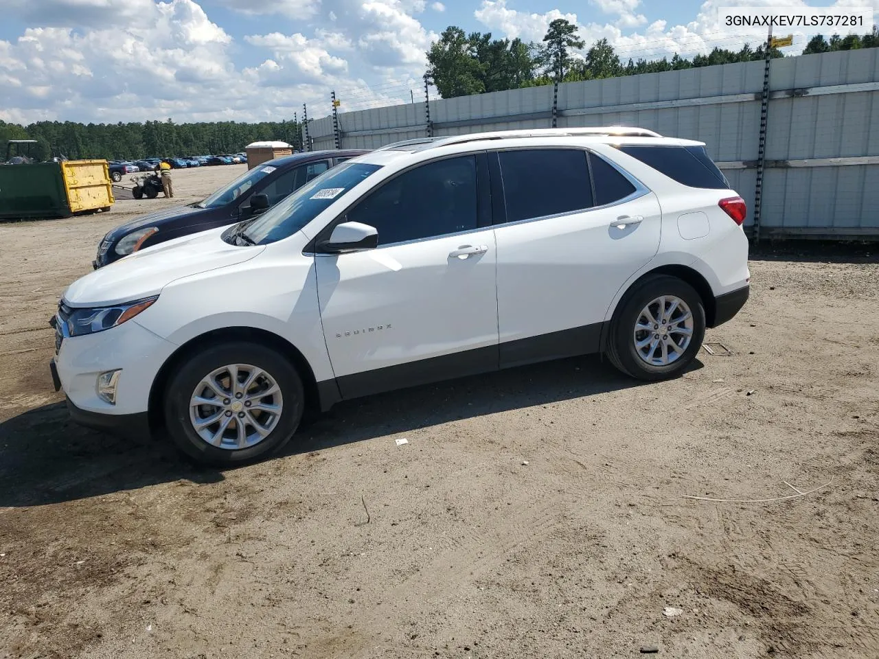 2020 Chevrolet Equinox Lt VIN: 3GNAXKEV7LS737281 Lot: 68095184