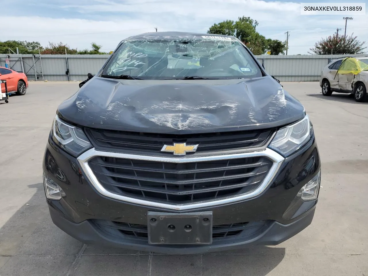 2020 Chevrolet Equinox Lt VIN: 3GNAXKEV0LL318859 Lot: 68121114