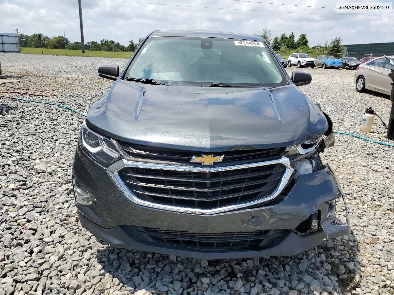 2020 Chevrolet Equinox Ls VIN: 3GNAXHEV3LS602110 Lot: 68244954