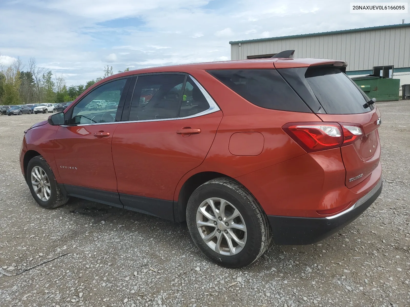 2GNAXUEV0L6166095 2020 Chevrolet Equinox Lt