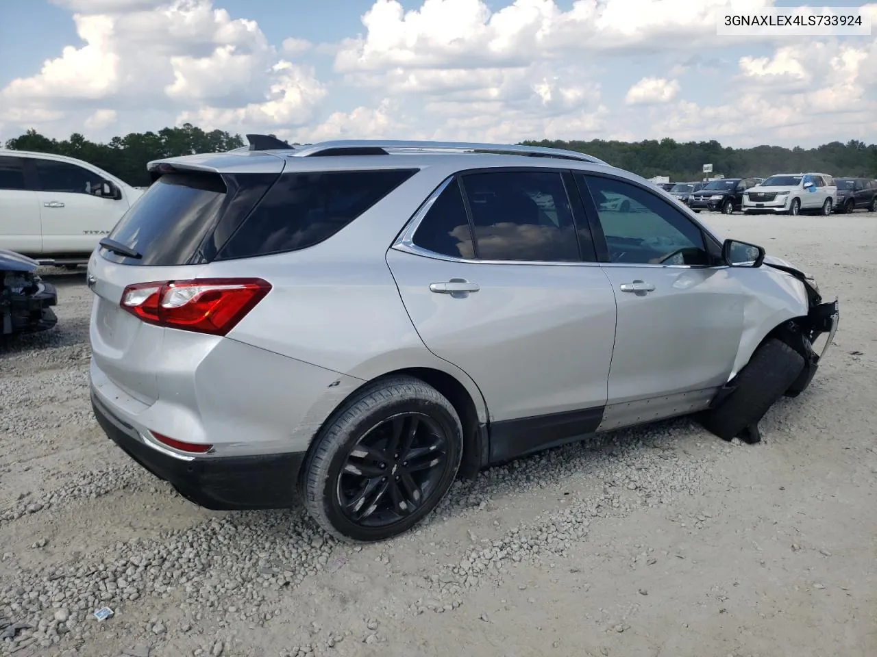 2020 Chevrolet Equinox Lt VIN: 3GNAXLEX4LS733924 Lot: 68291994