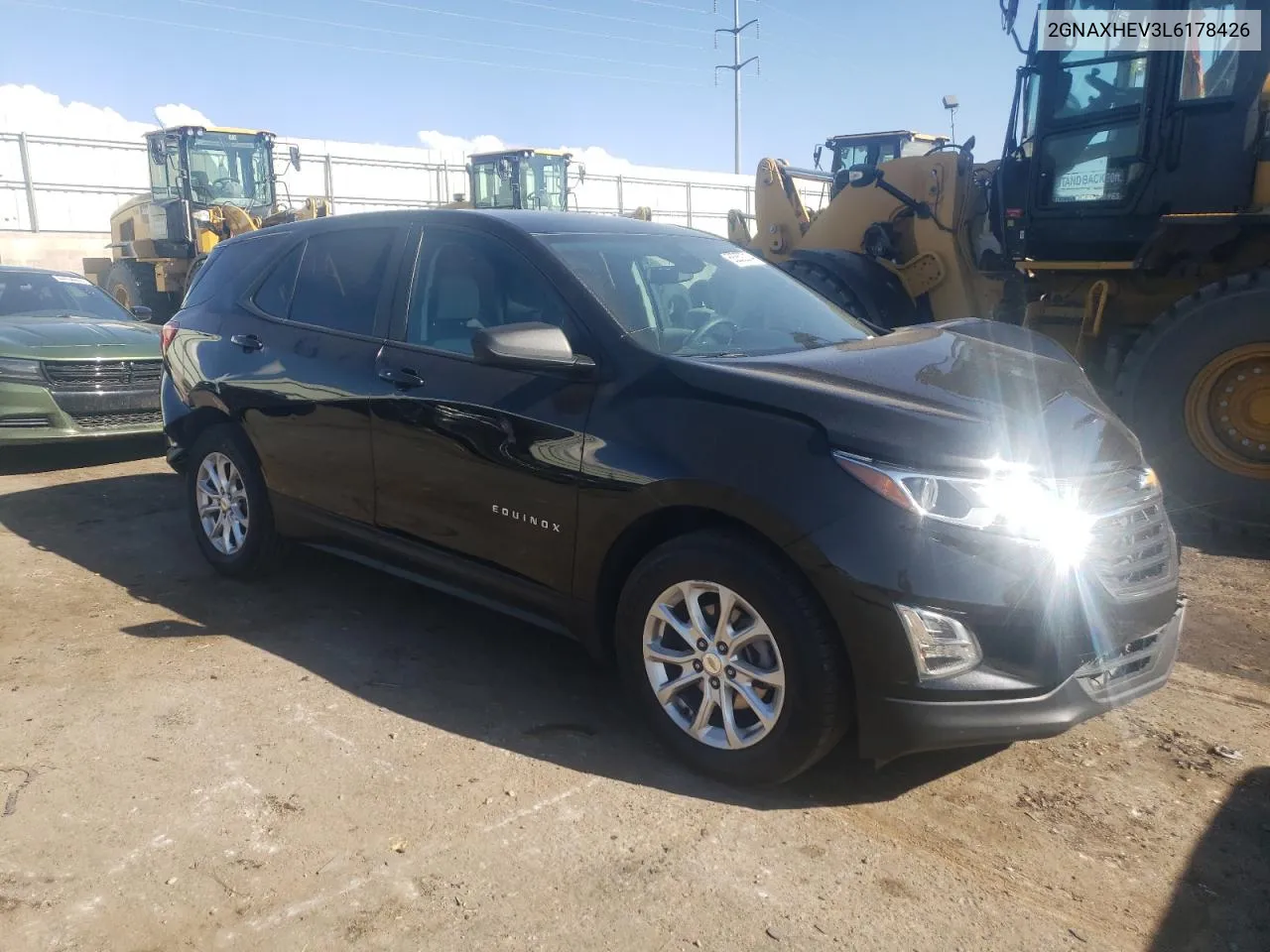 2020 Chevrolet Equinox Ls VIN: 2GNAXHEV3L6178426 Lot: 68352214