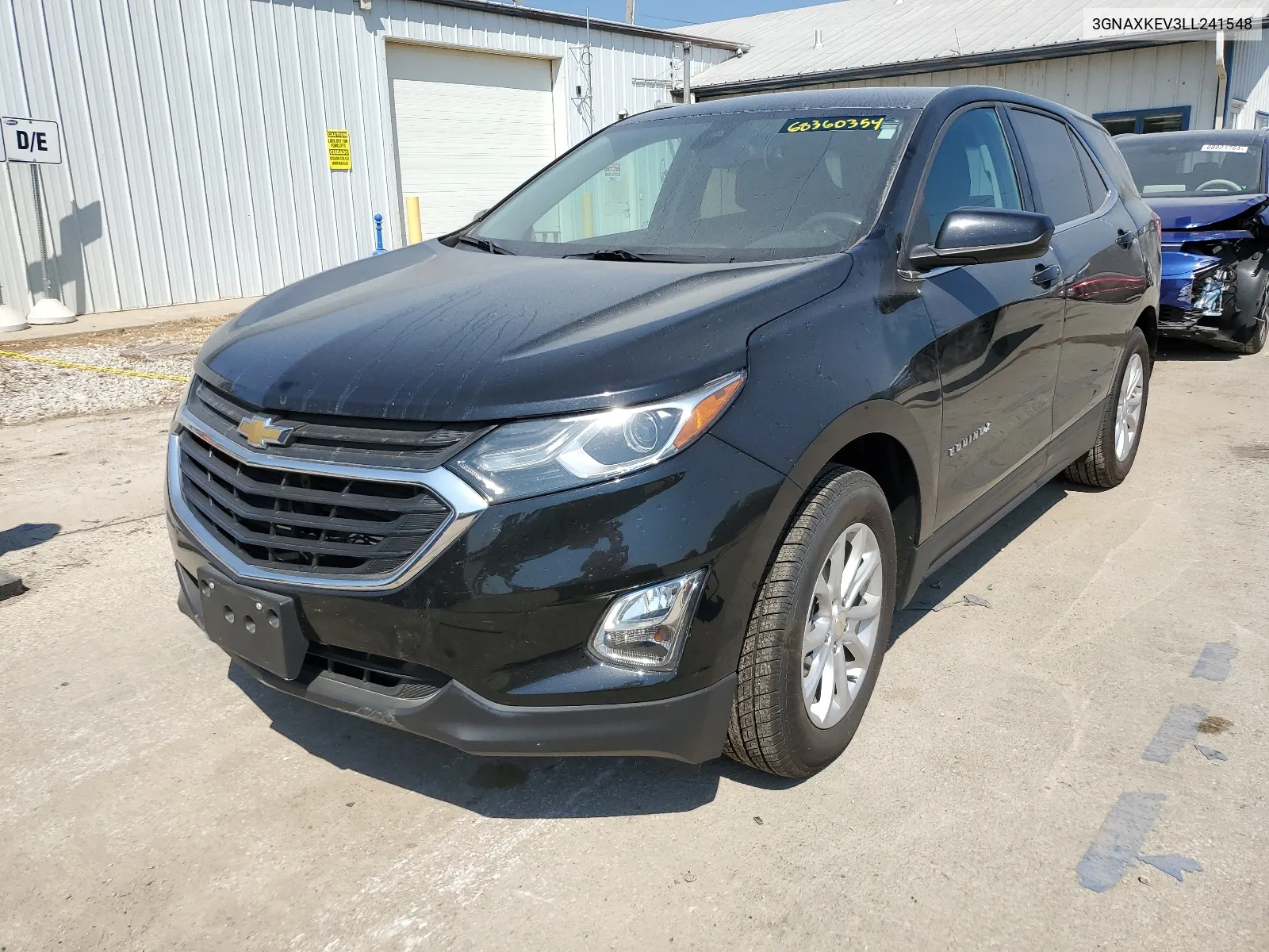 2020 Chevrolet Equinox Lt VIN: 3GNAXKEV3LL241548 Lot: 68360354