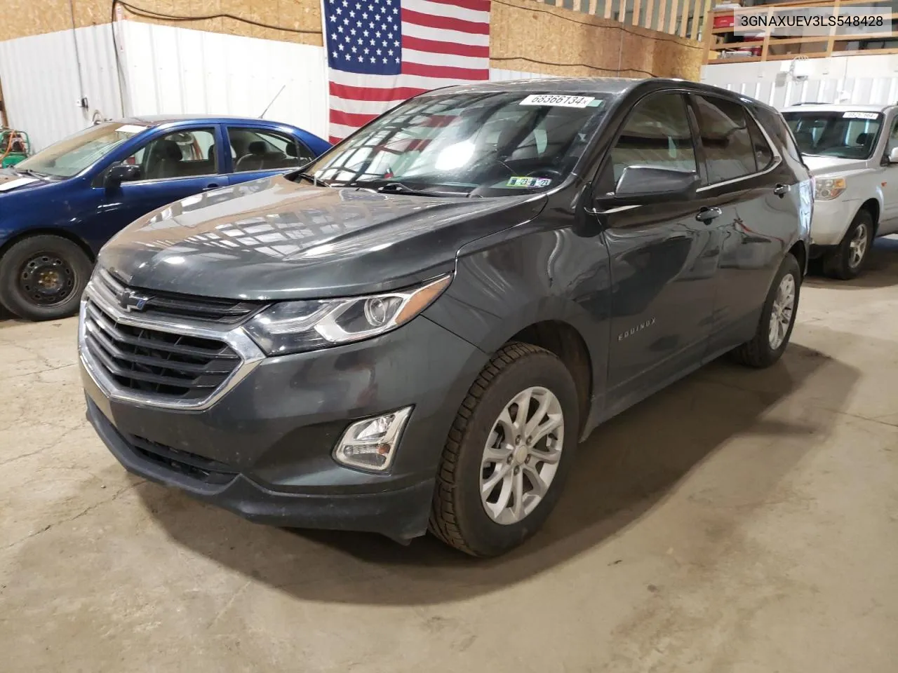 2020 Chevrolet Equinox Lt VIN: 3GNAXUEV3LS548428 Lot: 68366134