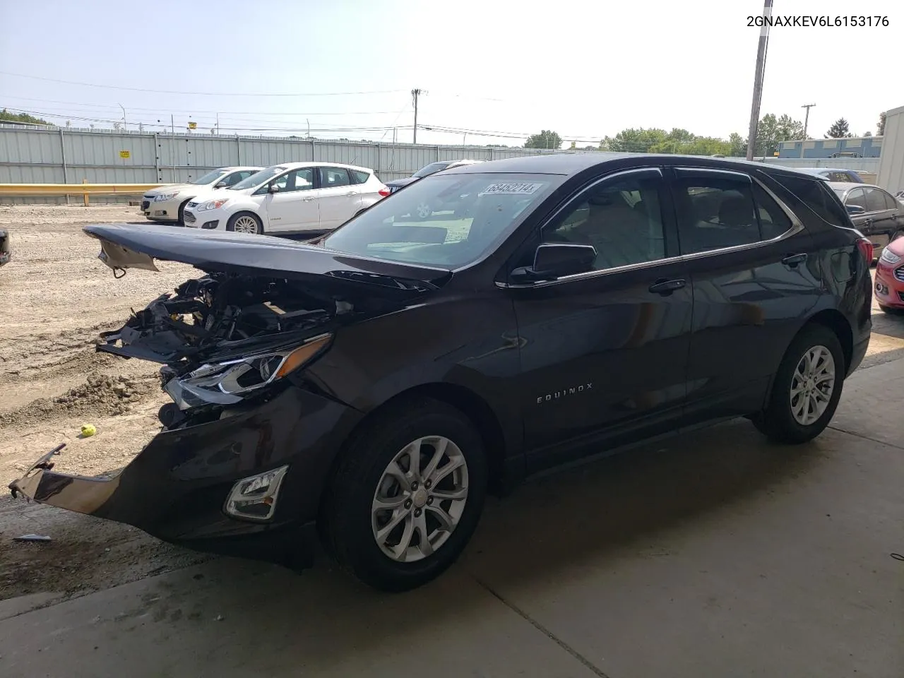 2020 Chevrolet Equinox Lt VIN: 2GNAXKEV6L6153176 Lot: 68452214