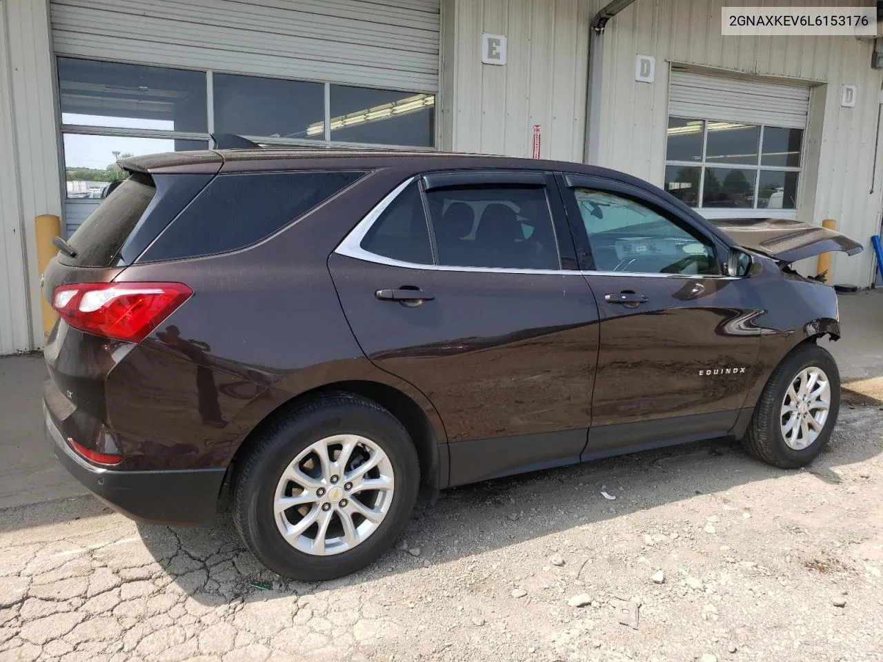 2020 Chevrolet Equinox Lt VIN: 2GNAXKEV6L6153176 Lot: 68452214