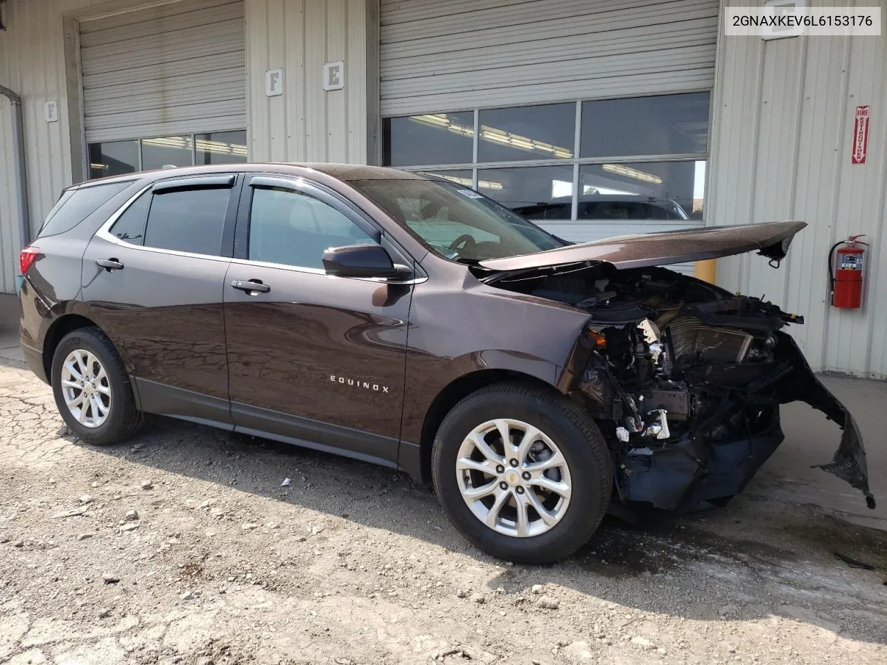 2020 Chevrolet Equinox Lt VIN: 2GNAXKEV6L6153176 Lot: 68452214