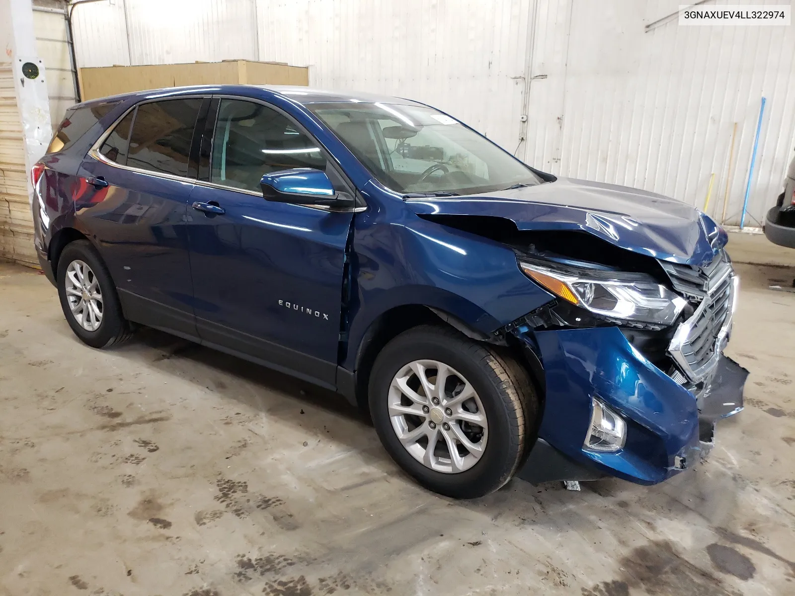 2020 Chevrolet Equinox Lt VIN: 3GNAXUEV4LL322974 Lot: 68543734