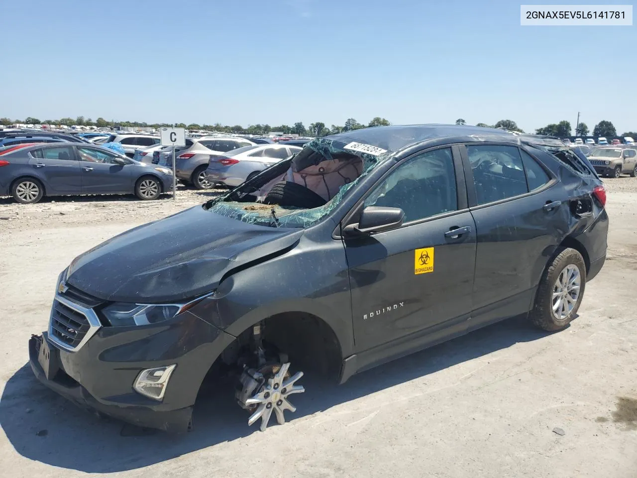 2GNAX5EV5L6141781 2020 Chevrolet Equinox