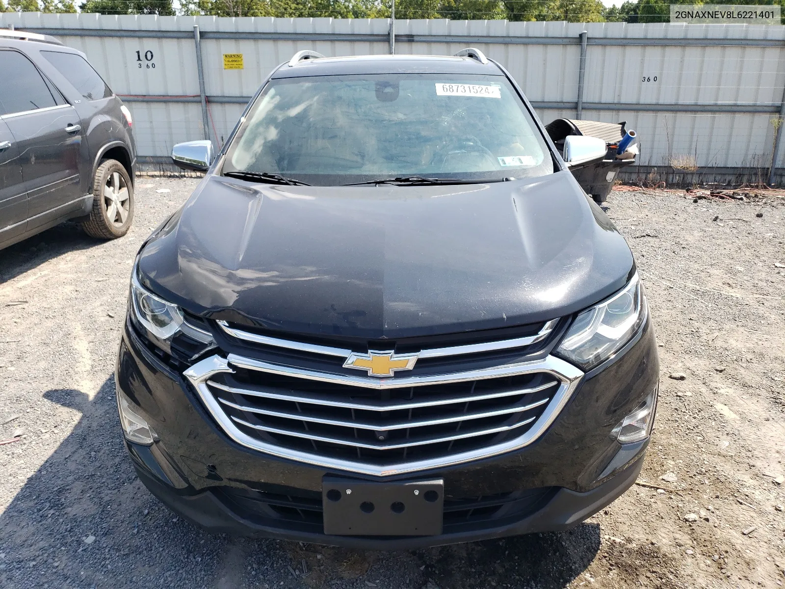 2GNAXNEV8L6221401 2020 Chevrolet Equinox Premier