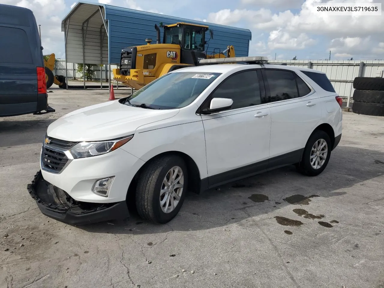 2020 Chevrolet Equinox Lt VIN: 3GNAXKEV3LS719635 Lot: 68771904