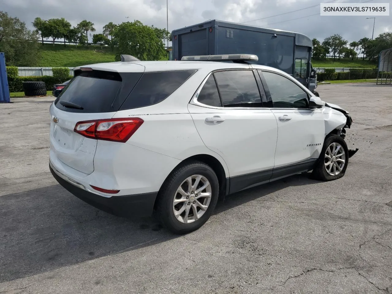 2020 Chevrolet Equinox Lt VIN: 3GNAXKEV3LS719635 Lot: 68771904