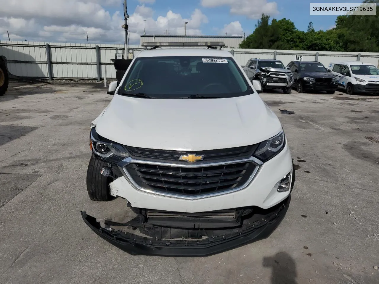 2020 Chevrolet Equinox Lt VIN: 3GNAXKEV3LS719635 Lot: 68771904