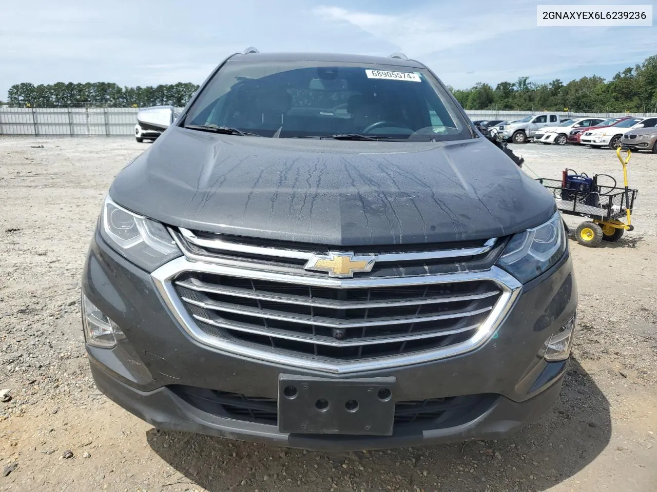 2020 Chevrolet Equinox Premier VIN: 2GNAXYEX6L6239236 Lot: 68905574