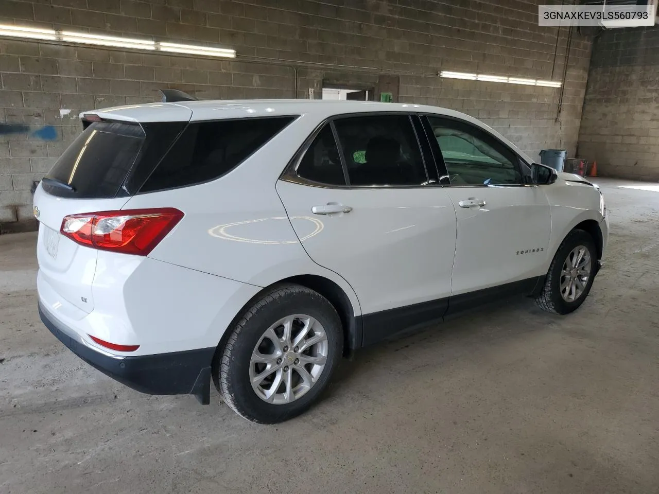 2020 Chevrolet Equinox Lt VIN: 3GNAXKEV3LS560793 Lot: 68909474