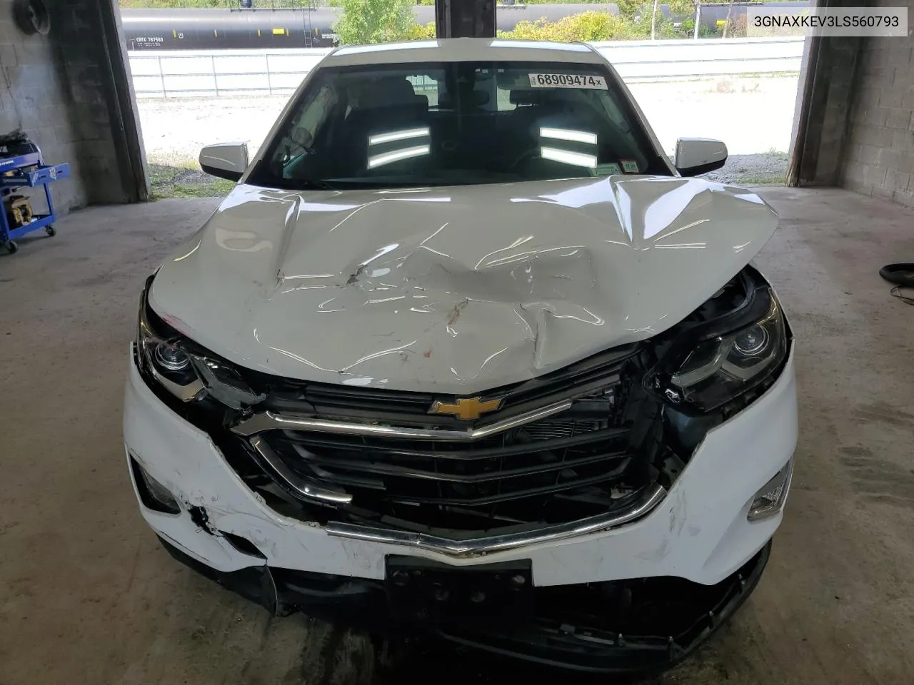 2020 Chevrolet Equinox Lt VIN: 3GNAXKEV3LS560793 Lot: 68909474