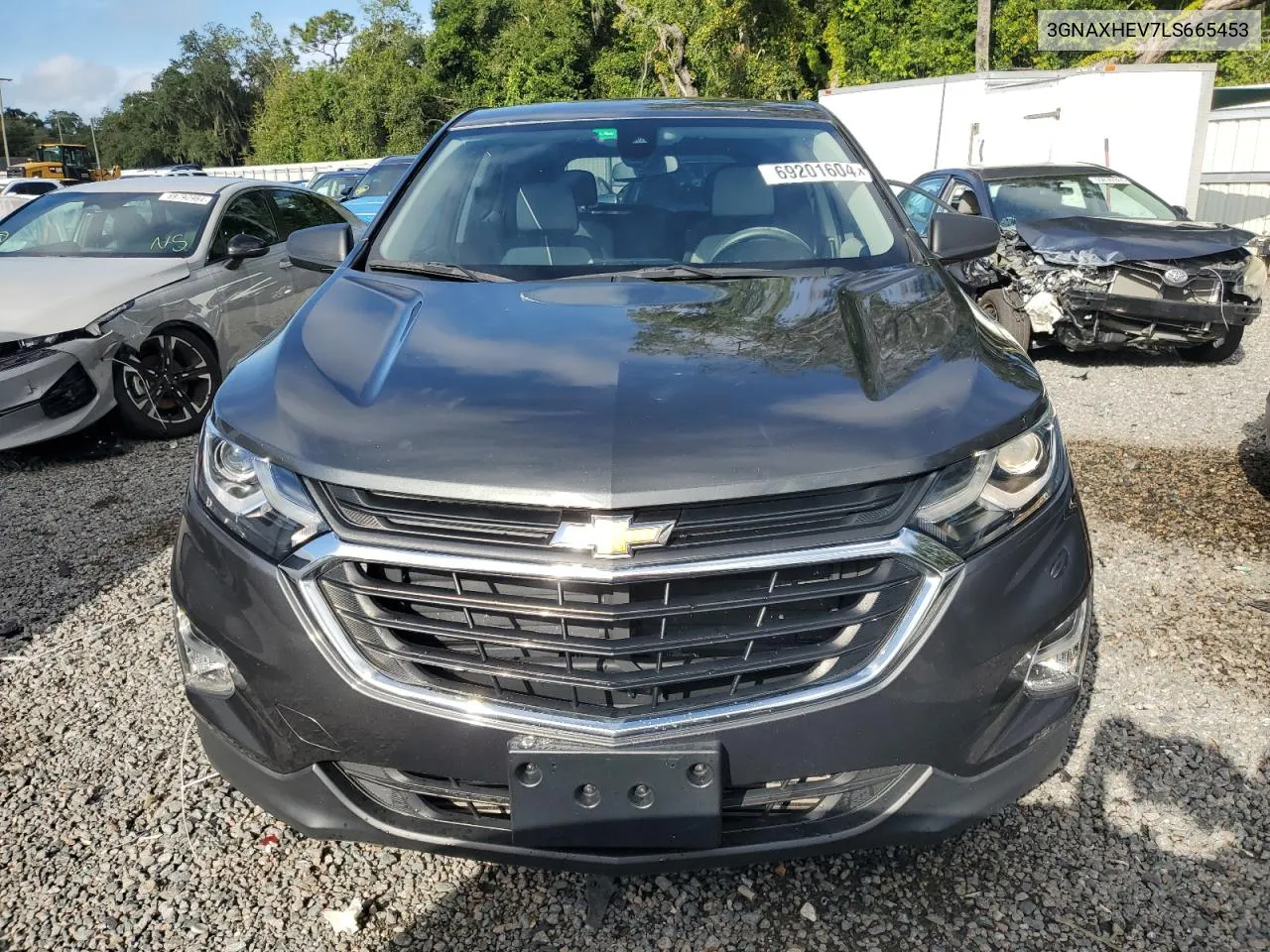 2020 Chevrolet Equinox Ls VIN: 3GNAXHEV7LS665453 Lot: 69201604