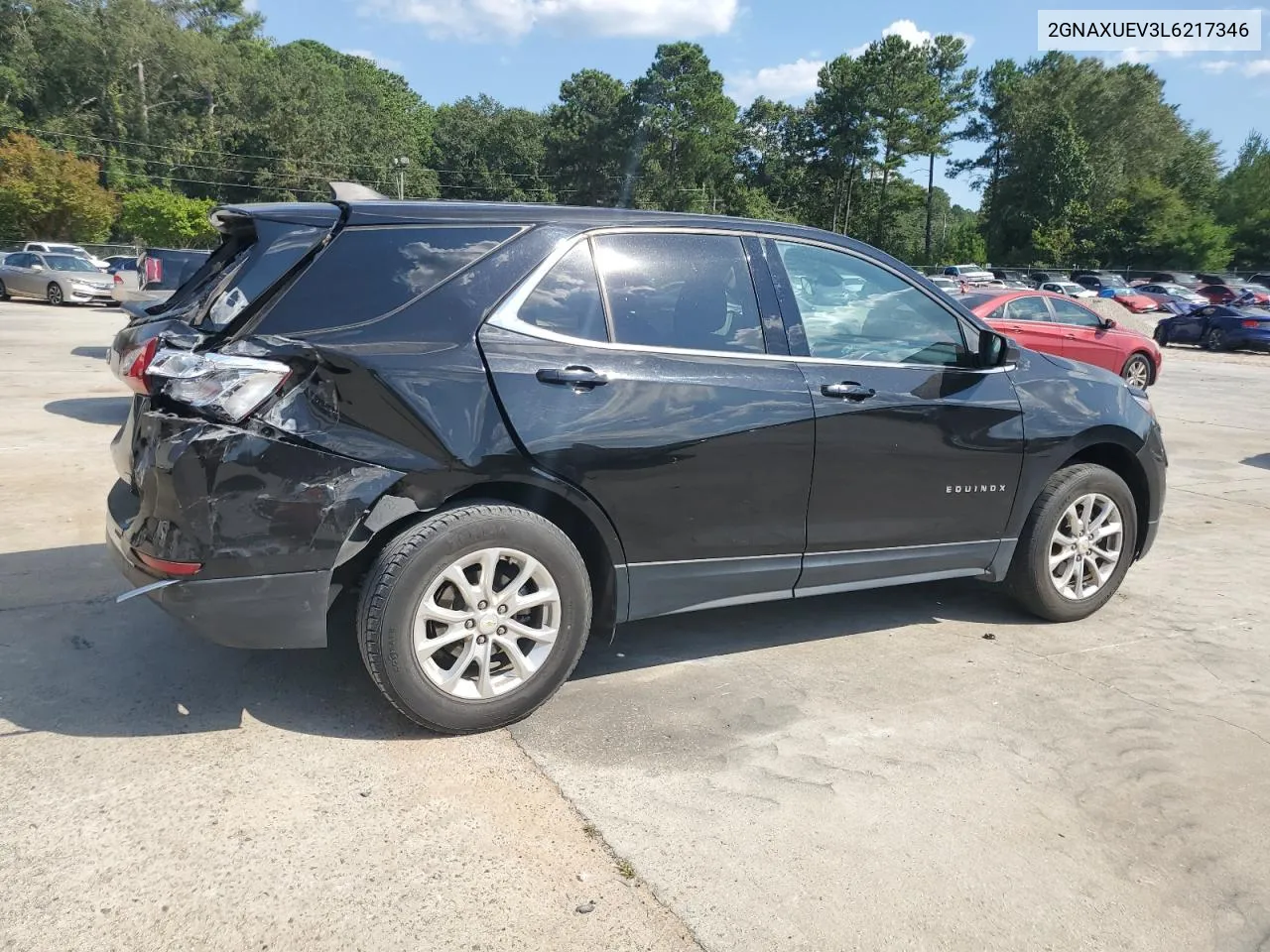 2020 Chevrolet Equinox Lt VIN: 2GNAXUEV3L6217346 Lot: 69240594