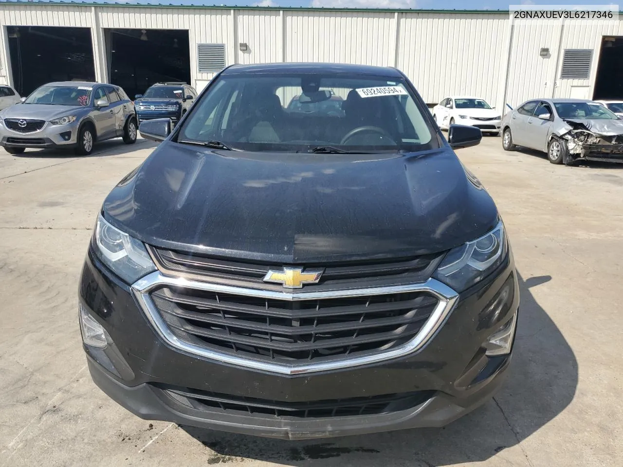 2020 Chevrolet Equinox Lt VIN: 2GNAXUEV3L6217346 Lot: 69240594