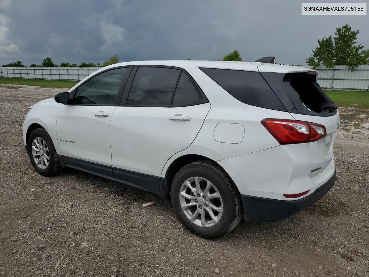 2020 Chevrolet Equinox Ls VIN: 3GNAXHEVXLS705153 Lot: 69242114