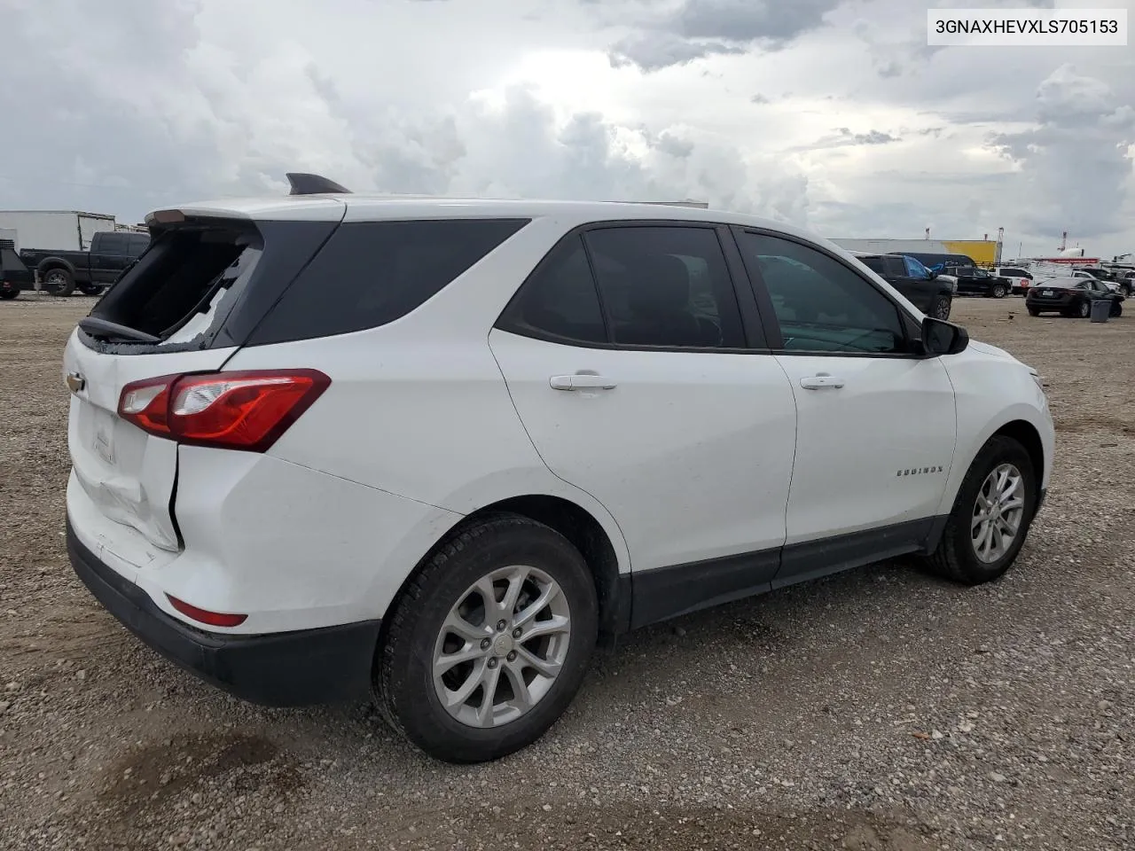 2020 Chevrolet Equinox Ls VIN: 3GNAXHEVXLS705153 Lot: 69242114