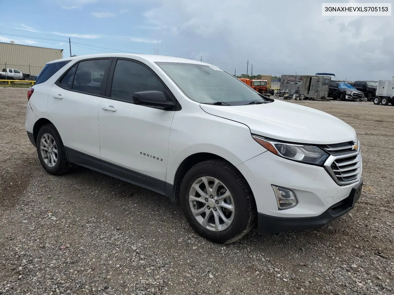 2020 Chevrolet Equinox Ls VIN: 3GNAXHEVXLS705153 Lot: 69242114