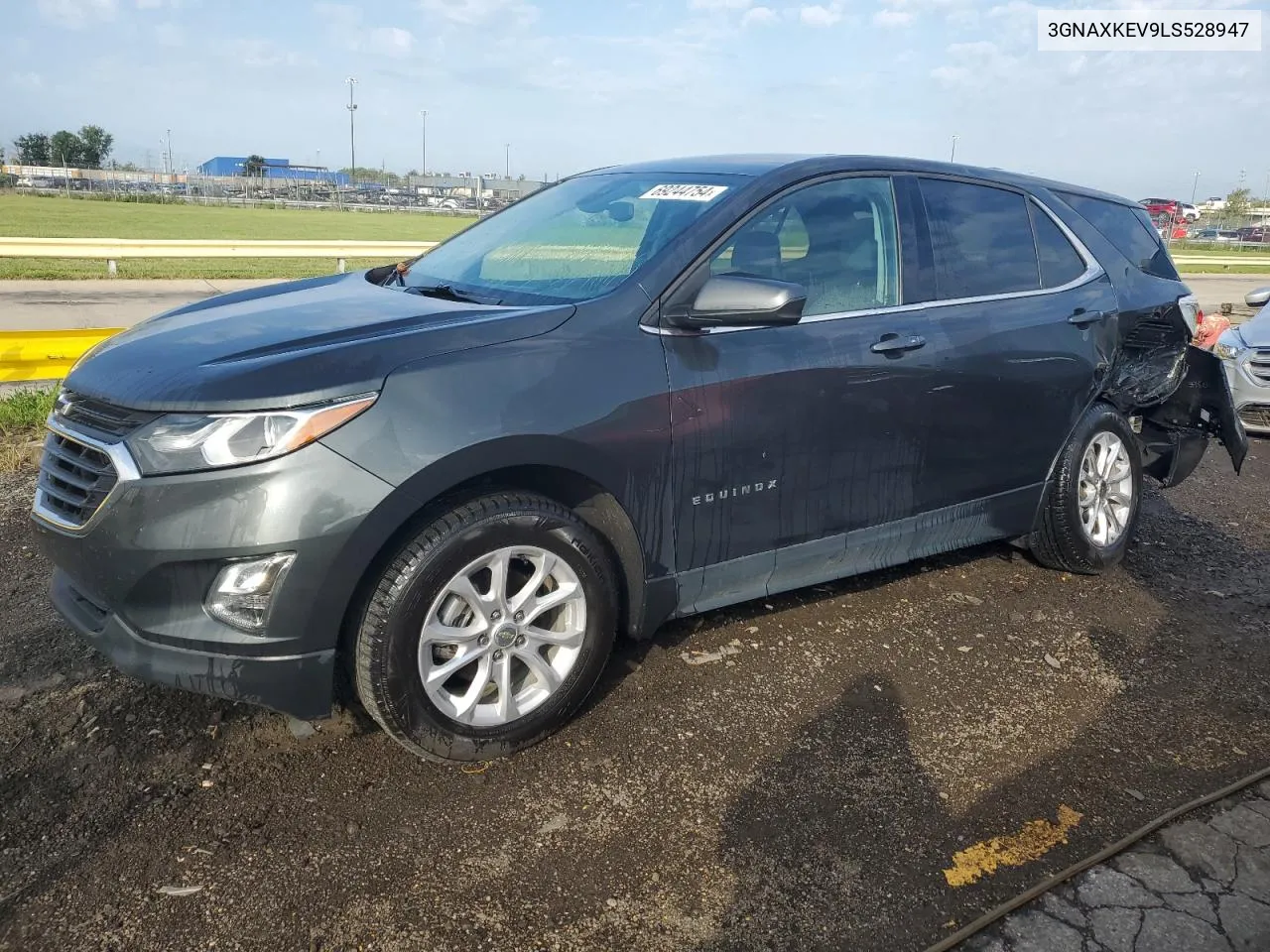 2020 Chevrolet Equinox Lt VIN: 3GNAXKEV9LS528947 Lot: 69244754