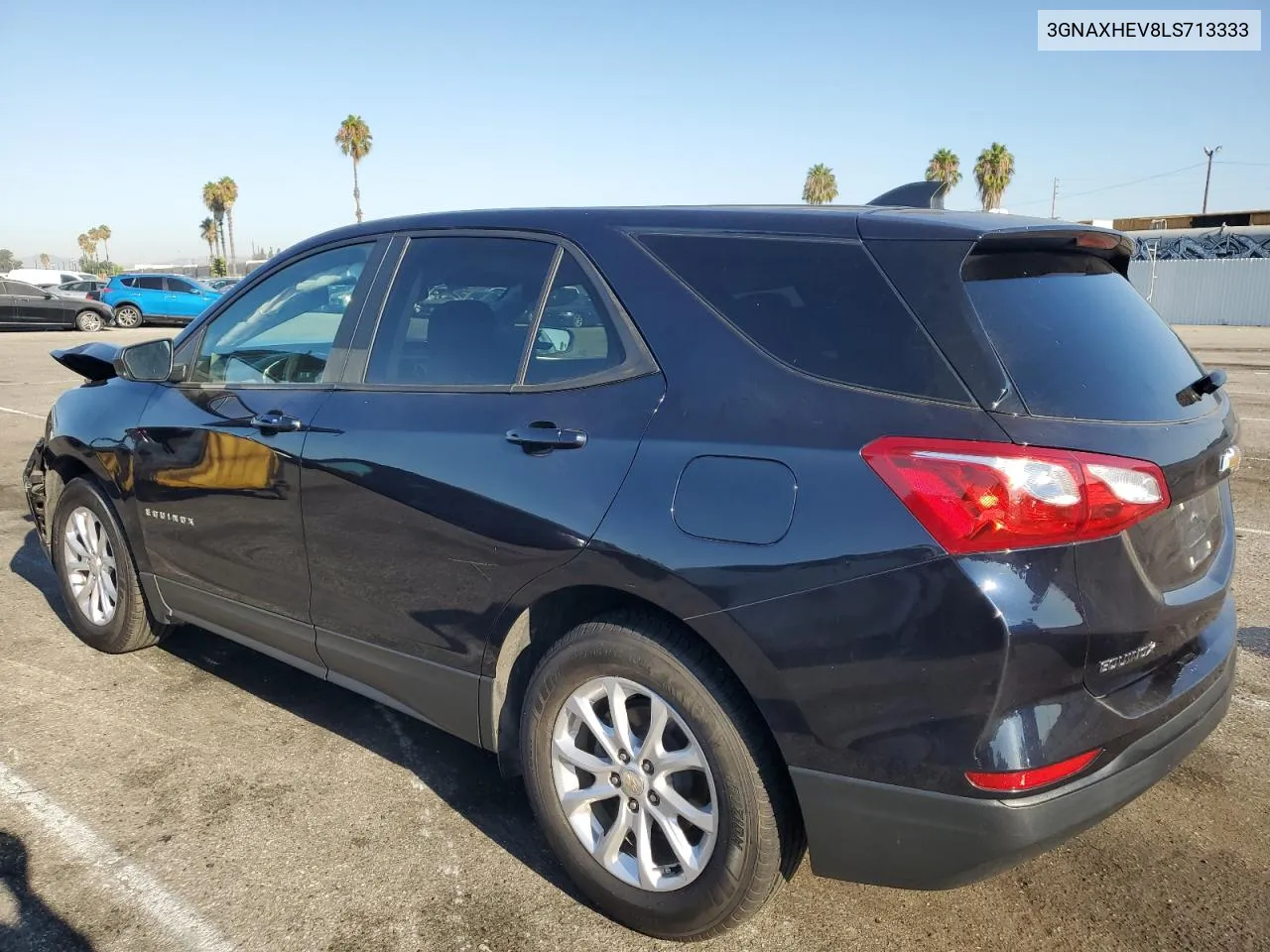 2020 Chevrolet Equinox Ls VIN: 3GNAXHEV8LS713333 Lot: 69257424