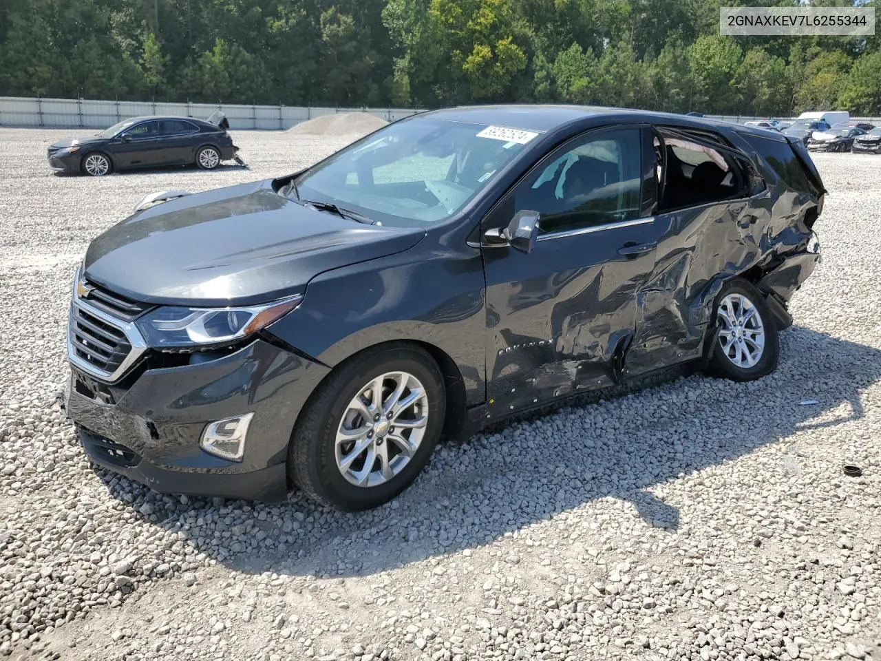 2020 Chevrolet Equinox Lt VIN: 2GNAXKEV7L6255344 Lot: 69262524