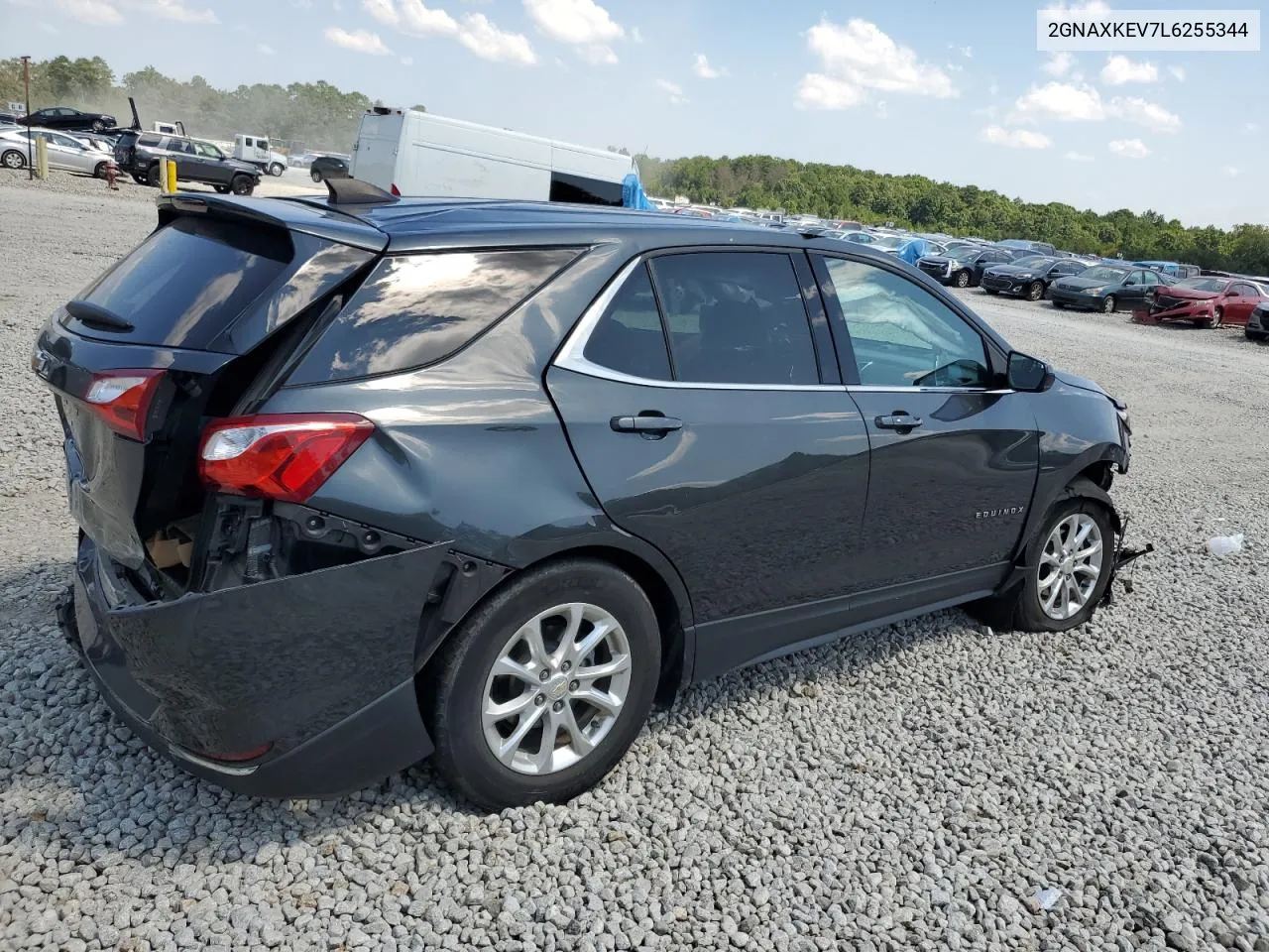 2020 Chevrolet Equinox Lt VIN: 2GNAXKEV7L6255344 Lot: 69262524