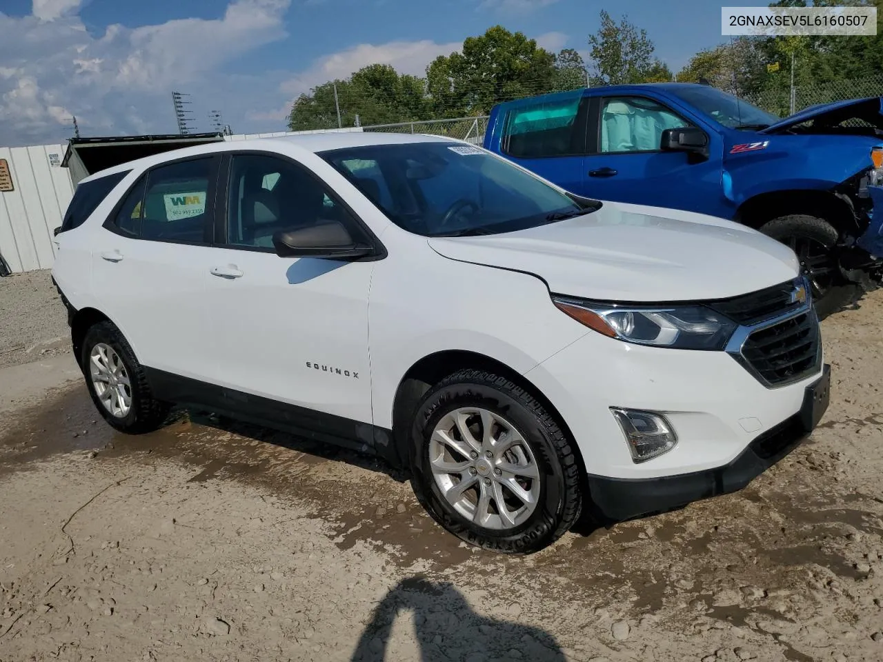 2020 Chevrolet Equinox Ls VIN: 2GNAXSEV5L6160507 Lot: 69281494