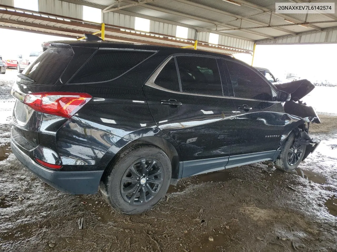 2020 Chevrolet Equinox Lt VIN: 2GNAXKEV7L6142574 Lot: 69309414