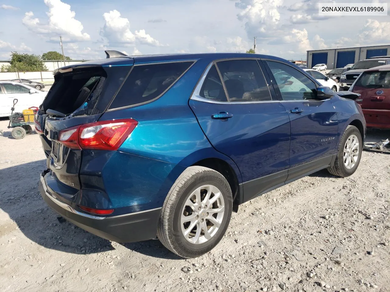 2020 Chevrolet Equinox Lt VIN: 2GNAXKEVXL6189906 Lot: 69402354