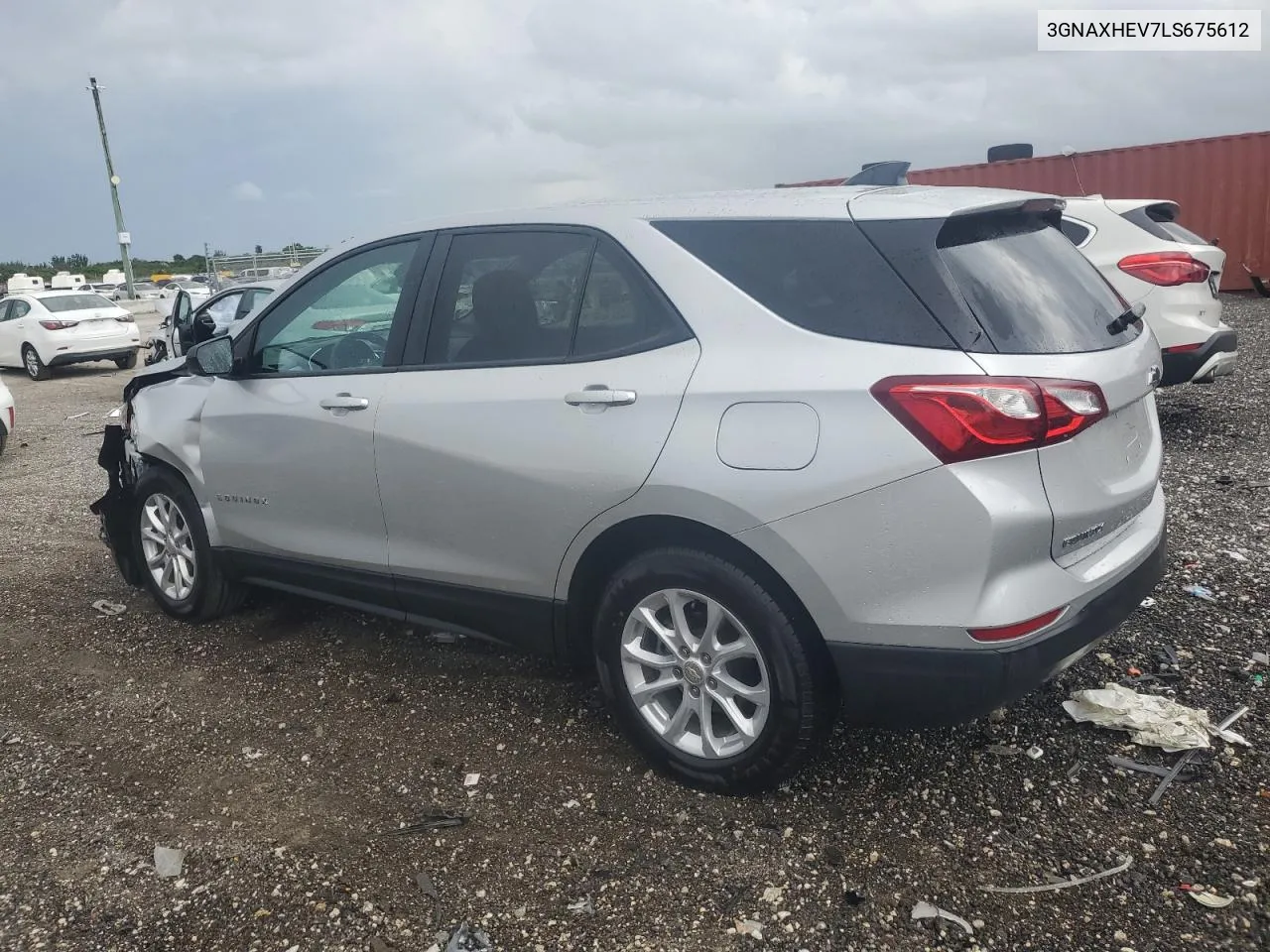 2020 Chevrolet Equinox Ls VIN: 3GNAXHEV7LS675612 Lot: 69457534