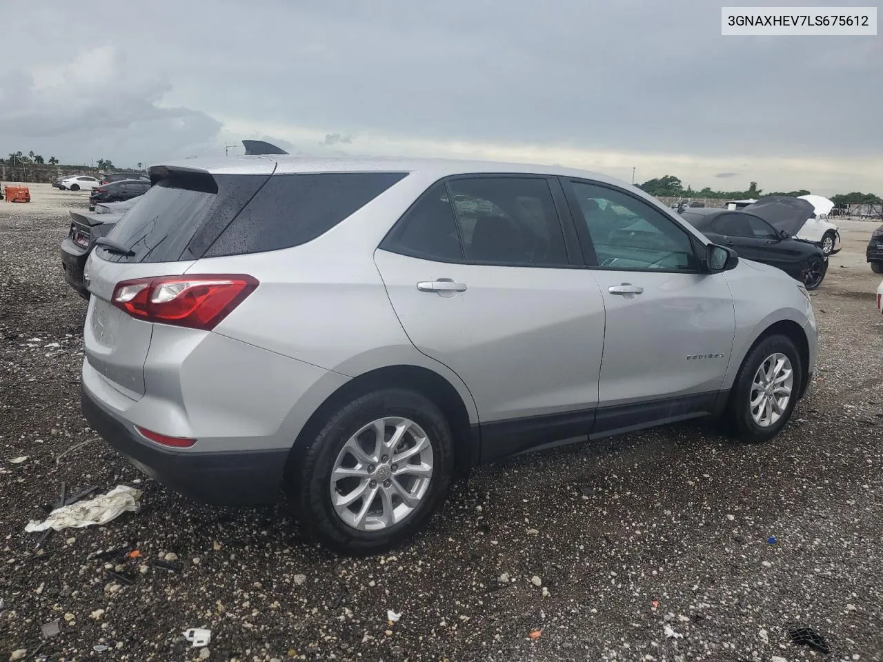 2020 Chevrolet Equinox Ls VIN: 3GNAXHEV7LS675612 Lot: 69457534