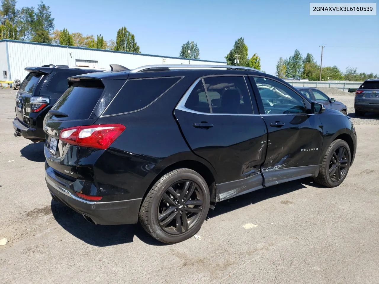 2020 Chevrolet Equinox Lt VIN: 2GNAXVEX3L6160539 Lot: 69519724