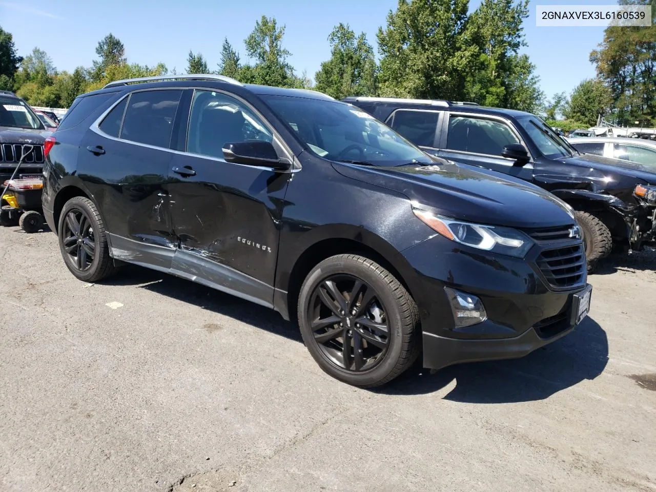 2020 Chevrolet Equinox Lt VIN: 2GNAXVEX3L6160539 Lot: 69519724