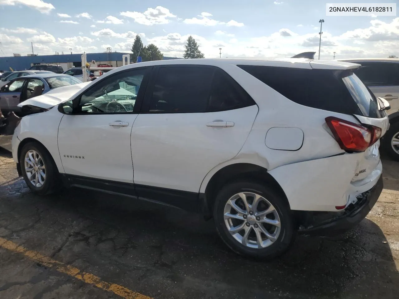 2020 Chevrolet Equinox Ls VIN: 2GNAXHEV4L6182811 Lot: 69617914