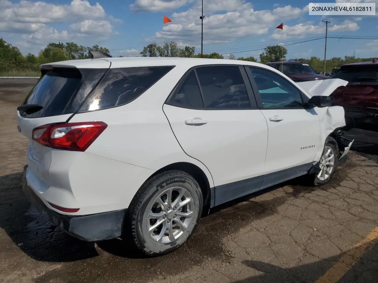 2020 Chevrolet Equinox Ls VIN: 2GNAXHEV4L6182811 Lot: 69617914