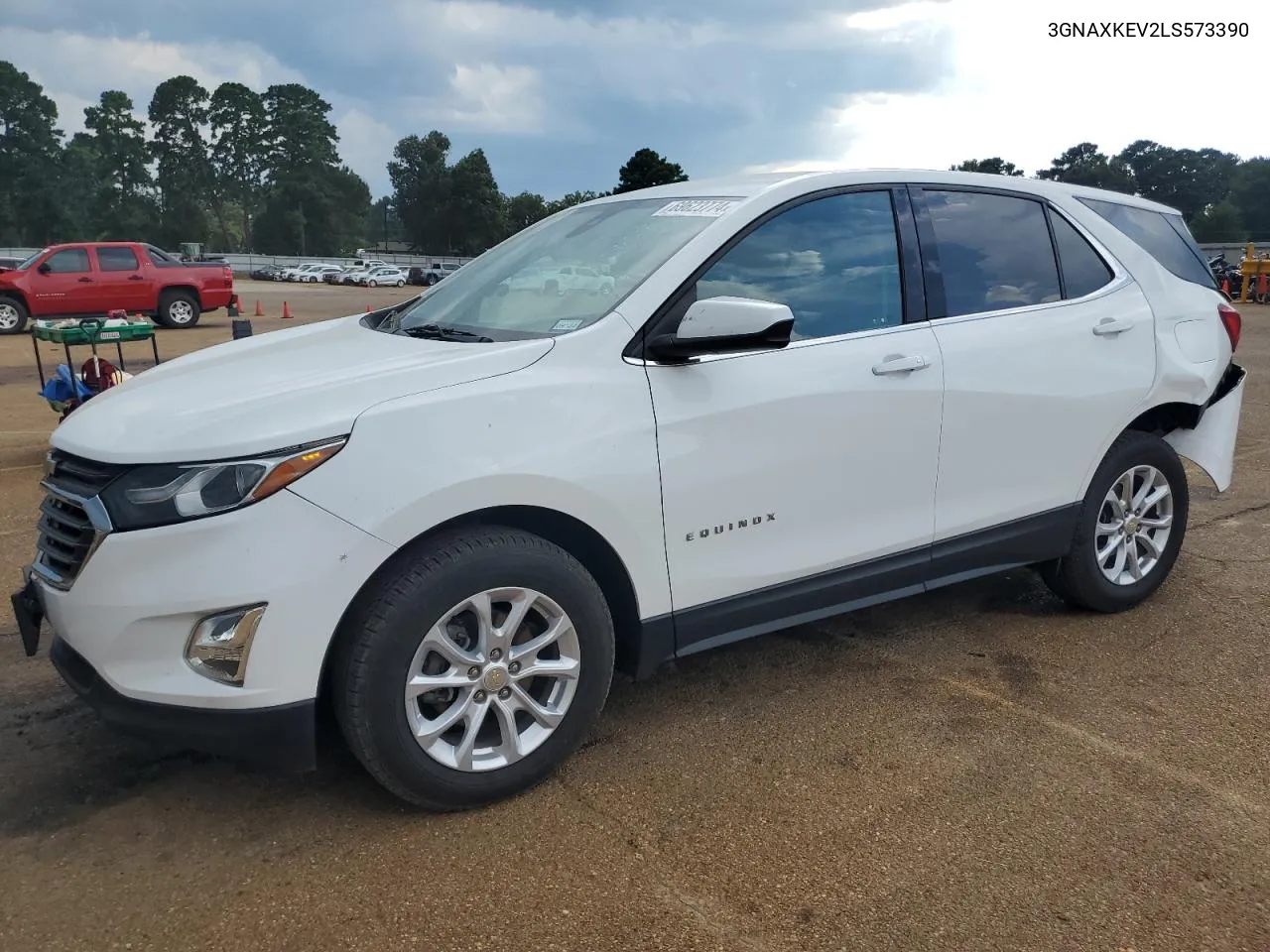 2020 Chevrolet Equinox Lt VIN: 3GNAXKEV2LS573390 Lot: 69623774