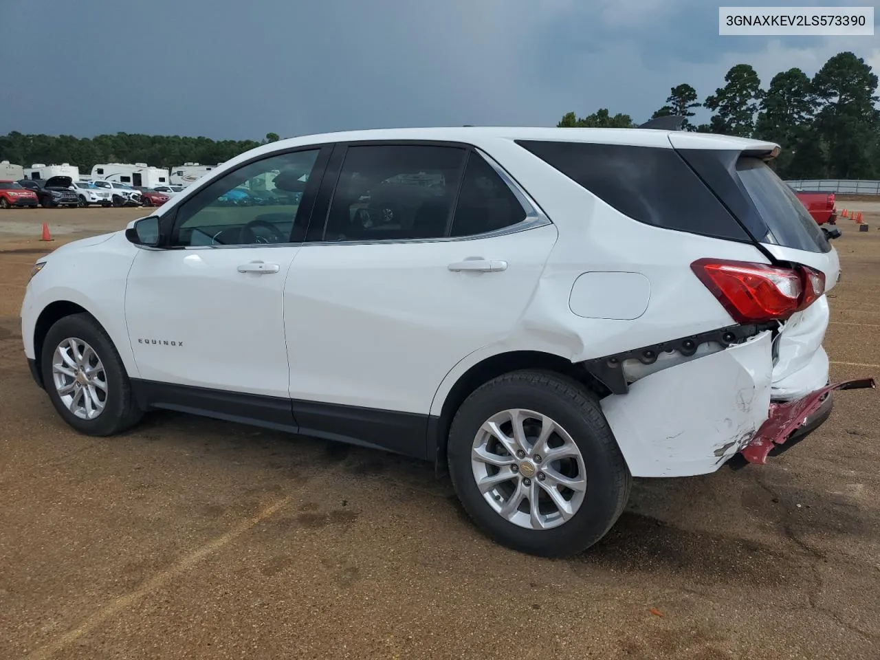 2020 Chevrolet Equinox Lt VIN: 3GNAXKEV2LS573390 Lot: 69623774